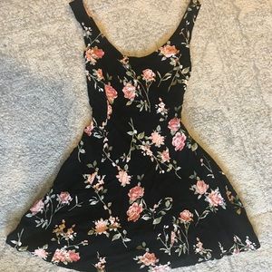 Floral print dress